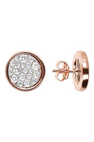 Puces - Plaqué or rose