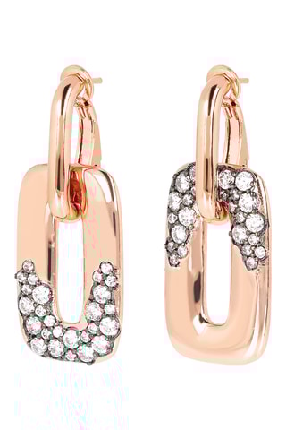 Brincos - Banhado a ouro rosa