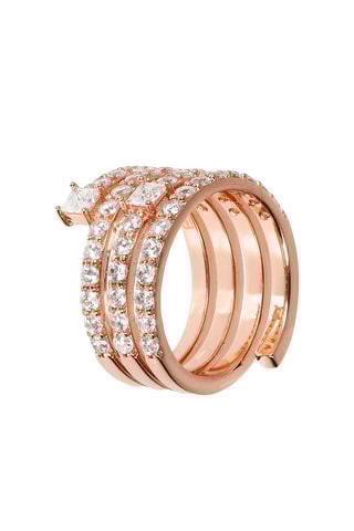 Bague - Plaqué or rose