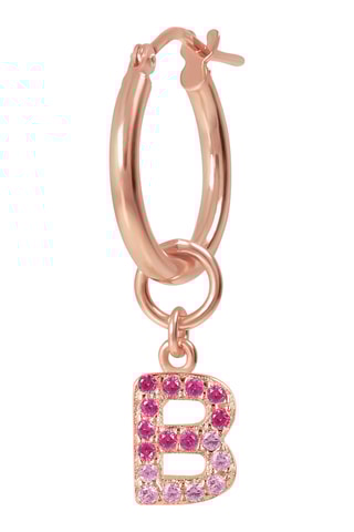 Créoles - Plaqué or rose