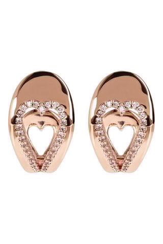 Brincos - Banhado a ouro rosa