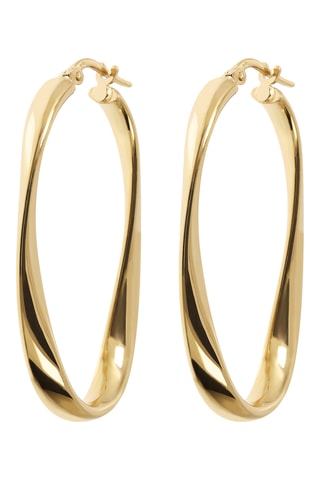 Créoles - Plaqué or jaune