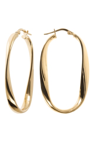 Créoles - Plaqué or jaune