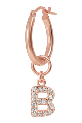 Créoles - Plaqué or rose