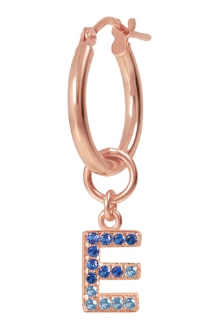 Créoles - Plaqué or rose