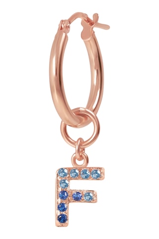 Créoles - Plaqué or rose