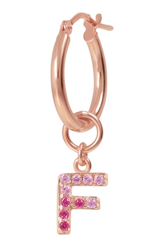 Créoles - Plaqué or rose