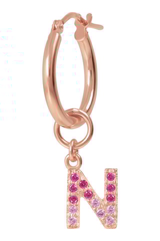 Créoles - Plaqué or rose