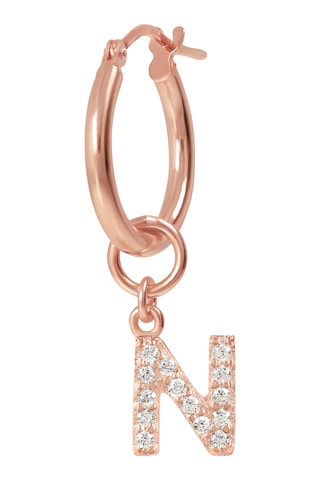 Créoles - Plaqué or rose