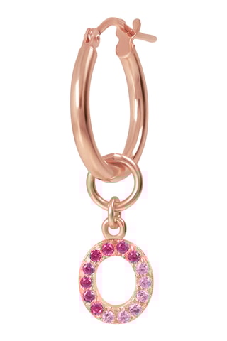 Créoles - Plaqué or rose