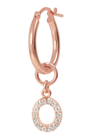 Créoles - Plaqué or rose