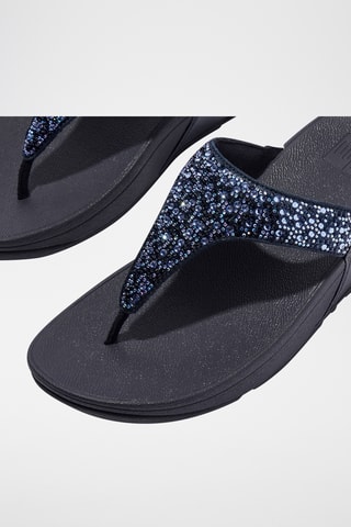 Tongs compensées Lulu - Bleu