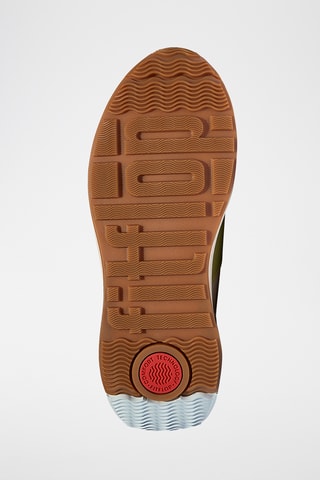  Baskets en cuir F-Mode Flow - Vert