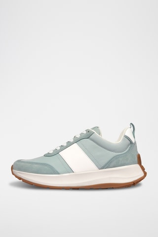  Baskets en cuir F-Mode Flow - Bleu