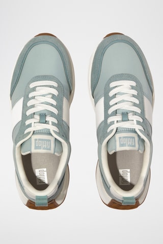  Baskets en cuir F-Mode Flow - Bleu