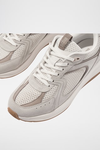 Baskets en cuir  F-Mode - Blanc