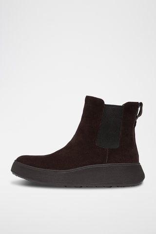 Bottines Chelsea en cuir - Marron