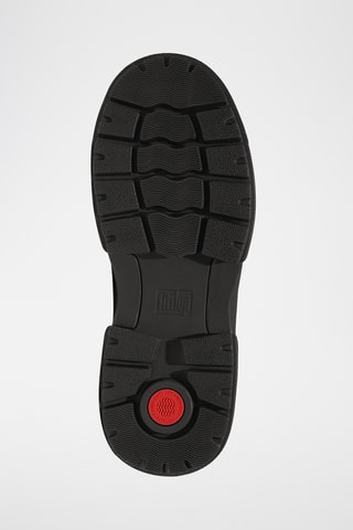 Boots montantes en cuir Wyder - Noir