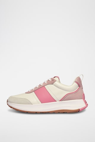 Baskets en cuir F-Mode - Blanc