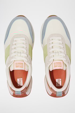 Baskets en cuir  - Orange