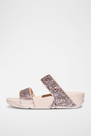 Tongs compensées Lulu - Rose