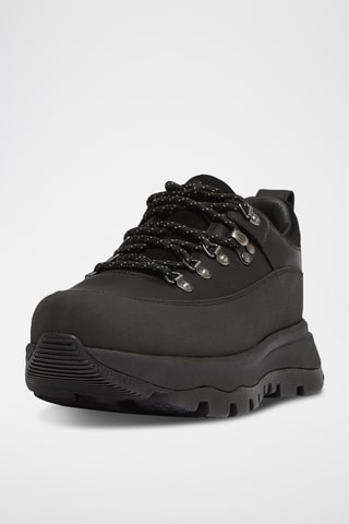 Chaussures de randonnée en cuir - Noir