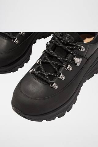 Chaussures de randonnée en cuir - Noir