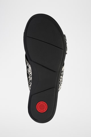 Mules à talons en cuir Lulu - Noir