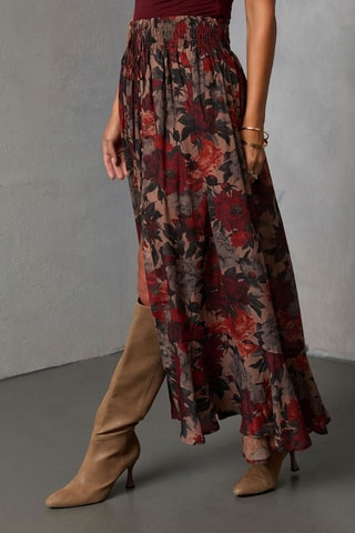 Jupe longue - Multicolore