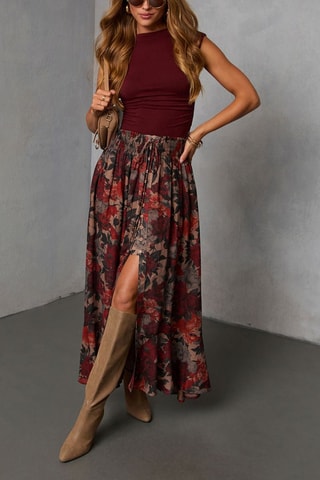 Jupe longue - Multicolore