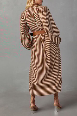 Robe longue - Marron