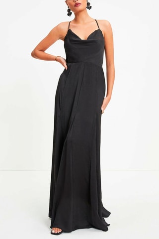 Robe taille empire Noir