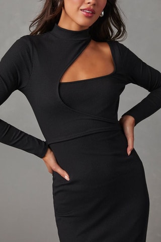 Robe fourreau Noir