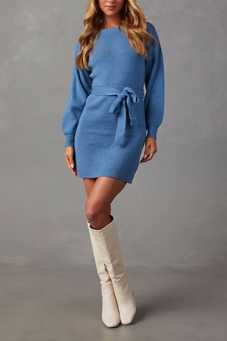 Robe pull - Bleu