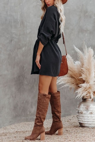 Robe patineuse - Noir