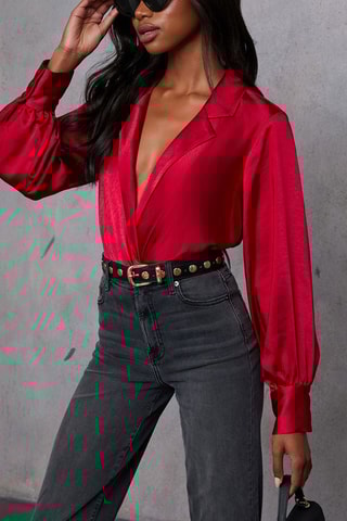 Blouse - Rood