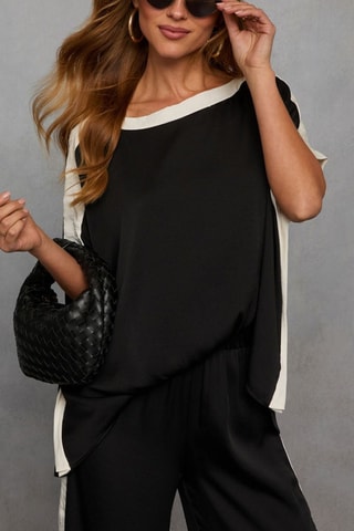 Blouse - Noir et blanc