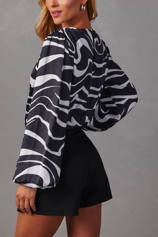 Blouse - Noir et blanc
