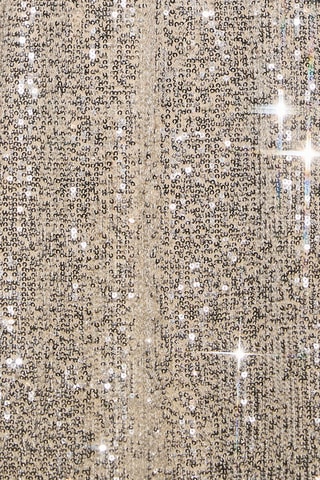 Robe patineuse - Argenté et beige