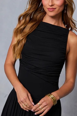Robe longue - Noir