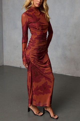 Robe longue - Orange