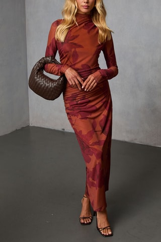 Robe longue - Orange