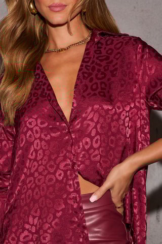 Tuniek - Bordeauxrood