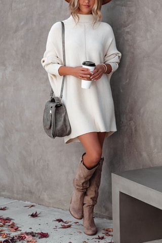 Robe pull - Blanc