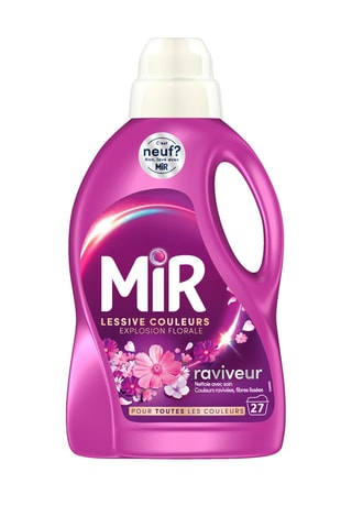 3 x Lessive Mir Couleurs Explosion Florale - 27 lavages - 1,35 l