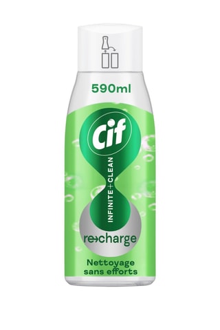 6 x Recharge pour spray multi-usages Nettoyage sans efforts Cif Infinite+Clean - Citron et citronnelle - 590 ml