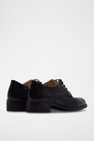 Derbys en cuir - Noir