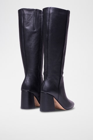 Bottes en cuir - Noir