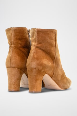 Bottines en nubuck - Camel