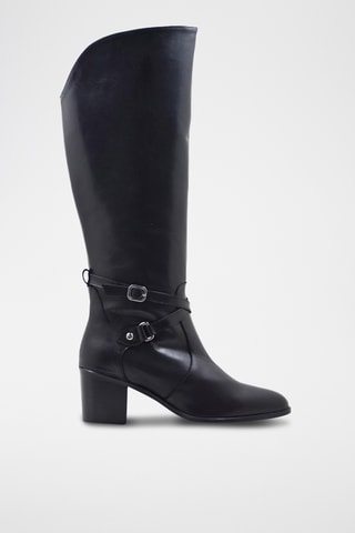 Bottes en cuir nappa - Noir
